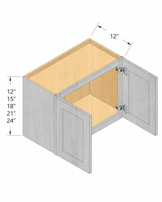 18 High 12 Deep Wall Bridge Cabinet (Copy)