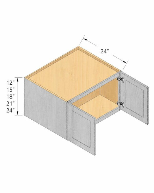 24 Deep Bridge Wall Cabinet (24DB2)