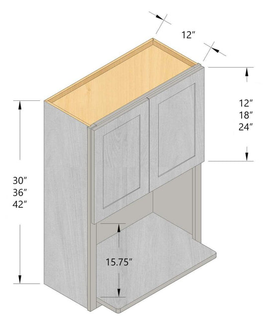 Wall Microwave Cabinets