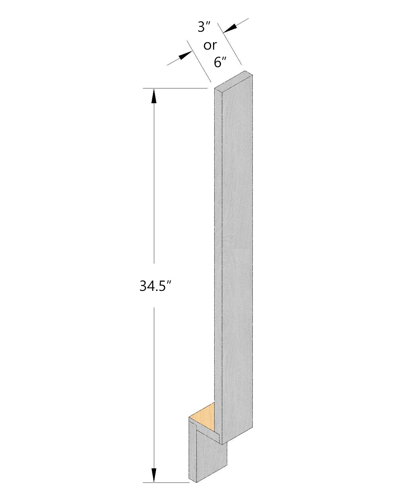 Base Cabinet Filler