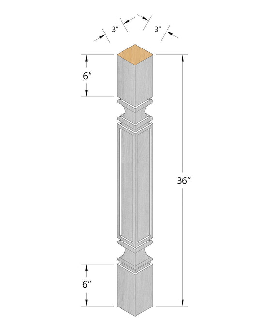 Square Roman Pillar