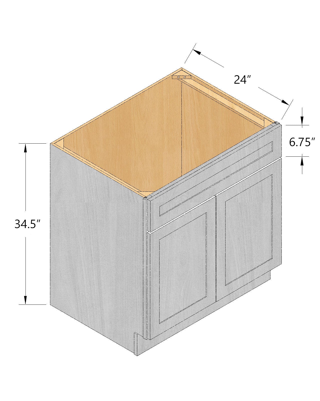 Kitchen Sink Base Cabinets