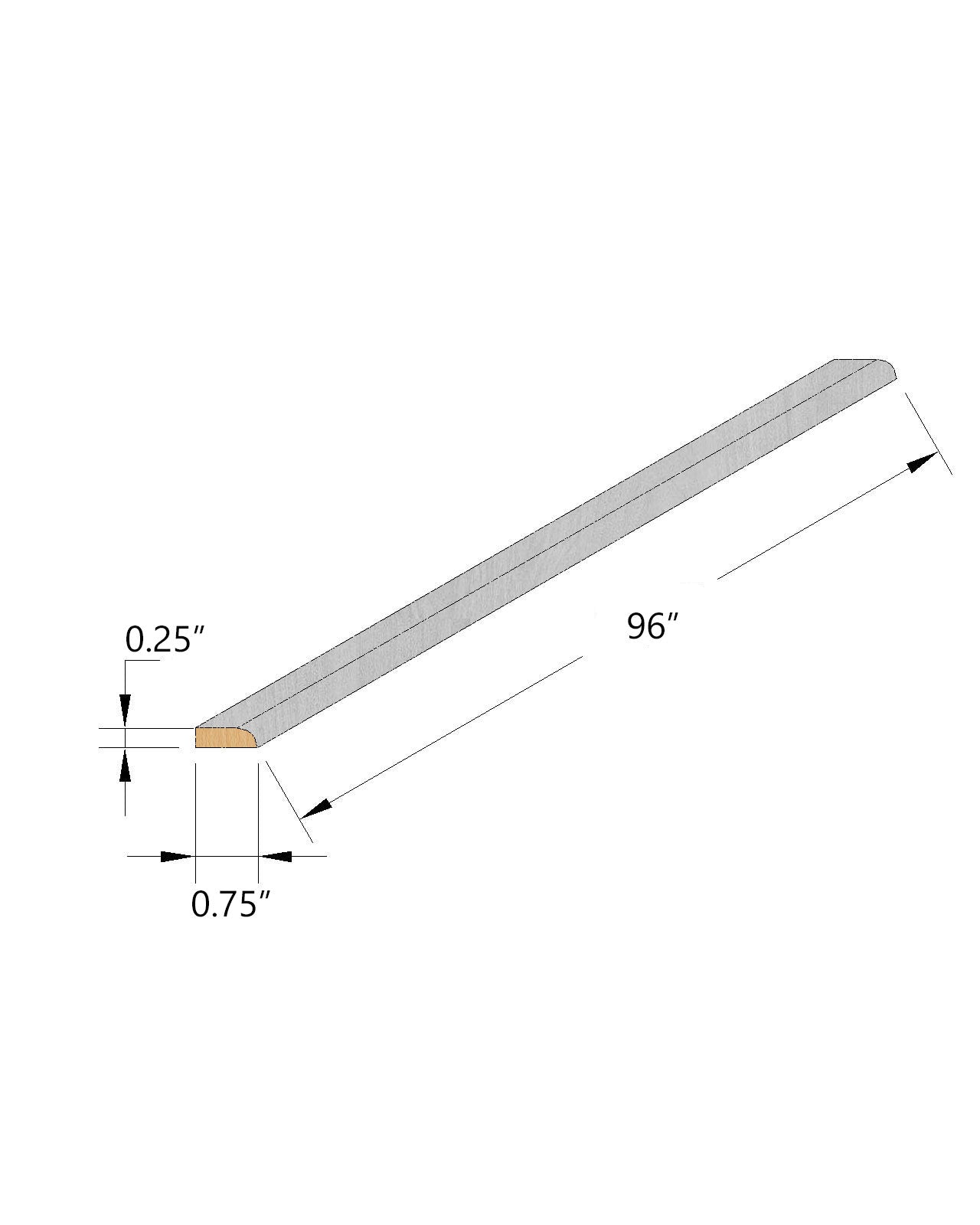 Script Molding Scribe Molding – Signature Cabinetry